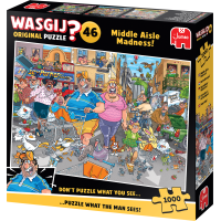 JUMBO Puzzle WASGIJ 46: Šílenství střední uličky 1000 dílků