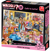 JUMBO Puzzle WASGIJ Destiny 27: Kavárna Latte 1000 dílků