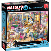 JUMBO Puzzle WASGIJ Mystery 23: Psí salón 1000 dílků