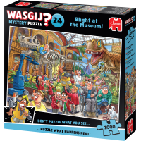 JUMBO Puzzle WASGIJ Mystery 24: Plíseň v muzeu 1000 dílků