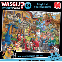 JUMBO Puzzle WASGIJ Mystery 24: Plíseň v muzeu 1000 dílků