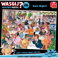 JUMBO Puzzle WASGIJ Mystery 26: Rande 1000 dílků