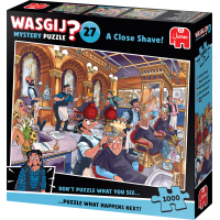 JUMBO Puzzle WASGIJ Mystery 27: Důkladné oholení 1000 dílků