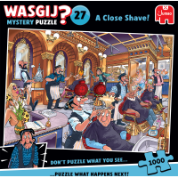 JUMBO Puzzle WASGIJ Mystery 27: Důkladné oholení 1000 dílků