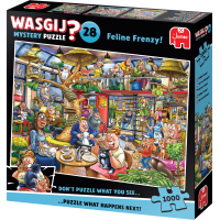 JUMBO Puzzle WASGIJ Mystery 28: Kočičí šílenství 1000 dílků