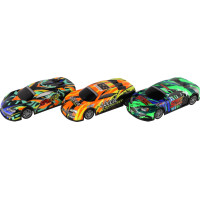 TEDDIES Závodní auto RC se světlem 1ks (mix)