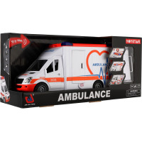 TEDDIES Auto ambulance 28cm na zpětné natažení