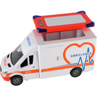 TEDDIES Auto ambulance 28cm na zpětné natažení