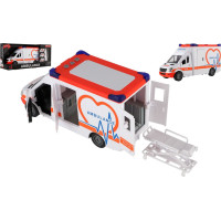 TEDDIES Auto ambulance 28cm na zpětné natažení