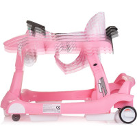 CHIPOLINO Chodítko interaktivní Airplane 3v1 Pink