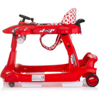 CHIPOLINO Chodítko interaktivní Airplane 3v1 Red