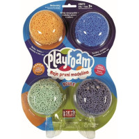 Kuličková modelína PlayFoam: Sada 1+1 (4 barevné+4 svítící)
