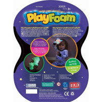Kuličková modelína PlayFoam: Sada 1+1 (4 barevné+4 svítící)