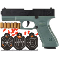TEDDIES Pistole na plastové náboje 19cm