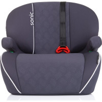 CHIPOLINO Podsedák Sonic i-Size 125-150cm Isofix, Anthracite