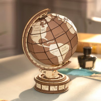 ROBOTIME Rolife 3D dřevěné puzzle Globus 277 dílků