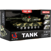 TEDDIES Tank 20 cm na zpětné natažení