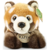 Rappa Plyšová panda červená ležící 20 cm ECO-FRIENDLY
