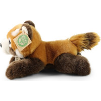 Rappa Plyšová panda červená ležící 20 cm ECO-FRIENDLY