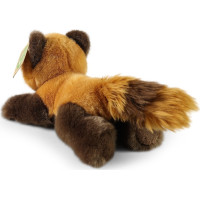 Rappa Plyšová panda červená ležící 20 cm ECO-FRIENDLY