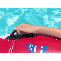BESTWAY Nafukovací kruh s madly 119cm červený