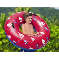 BESTWAY Nafukovací kruh s madly 119cm červený
