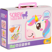 Šroubování Puzzle Box Jednorožci