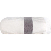 Bavlněný ručník s třásněmi FALA - 50x90 cm - 500g/m2 - ecru
