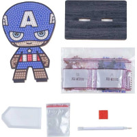 CRYSTAL ART Diamantové malování Avengers: Kapitán Amerika