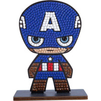 CRYSTAL ART Diamantové malování Avengers: Kapitán Amerika