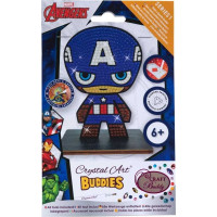 CRYSTAL ART Diamantové malování Avengers: Kapitán Amerika