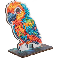 CRYSTAL ART Diamantové malování Jungle: Papoušek