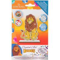 CRYSTAL ART Diamantové malování Lví král: Mufasa