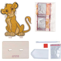 CRYSTAL ART Diamantové malování Lví král: Simba