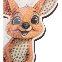 CRYSTAL ART Diamantové malování Na zemi: Klokan