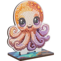 CRYSTAL ART Diamantové malování Oceán: Chobotnice