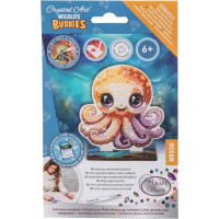 CRYSTAL ART Diamantové malování Oceán: Chobotnice
