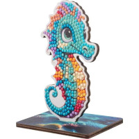 CRYSTAL ART Diamantové malování Oceán: Mořský koník