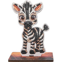 CRYSTAL ART Diamantové malování Safari: Zebra
