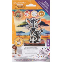 CRYSTAL ART Diamantové malování Safari: Zebra