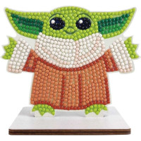 CRYSTAL ART Diamantové malování Star Wars: Grogu