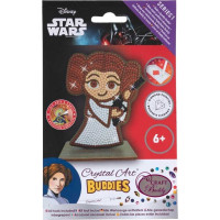 CRYSTAL ART Diamantové malování Star Wars: Princezna Leia