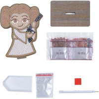 CRYSTAL ART Diamantové malování Star Wars: Princezna Leia