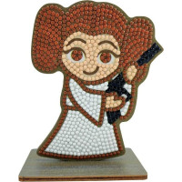 CRYSTAL ART Diamantové malování Star Wars: Princezna Leia