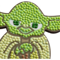 CRYSTAL ART Diamantové malování Star Wars: Yoda