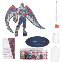 CRYSTAL ART Diamantové malování XL Avengers: Falcon
