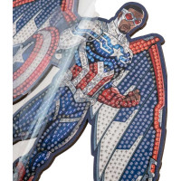 CRYSTAL ART Diamantové malování XL Avengers: Falcon