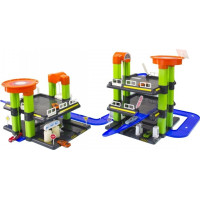 MOCHTOYS Třípatrová parkovací mega garáž