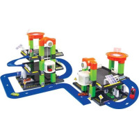 MOCHTOYS Třípatrová parkovací mega garáž