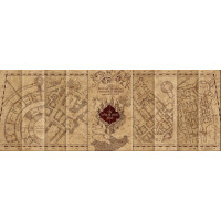 NOBLE PARTNERS Panoramatické puzzle Harry Potter: Pobertův plánek 1000 dílků